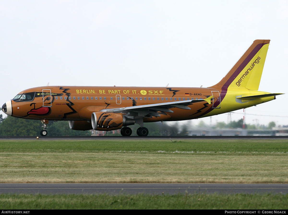Aircraft Photo of D-AKNO | Airbus A319-112 | Germanwings | AirHistory.net #170767