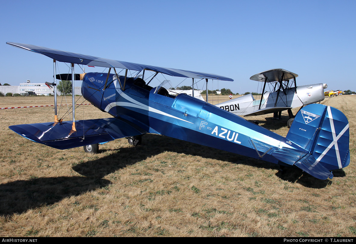 Aircraft Photo of F-AZUL | CASA 1.131E Jungmann | AirHistory.net #170785