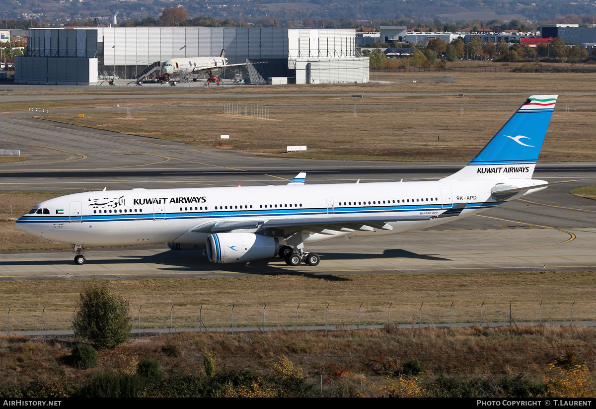 Aircraft Photo of 9K-APD | Airbus A330-243 | Kuwait Airways | AirHistory.net #170788