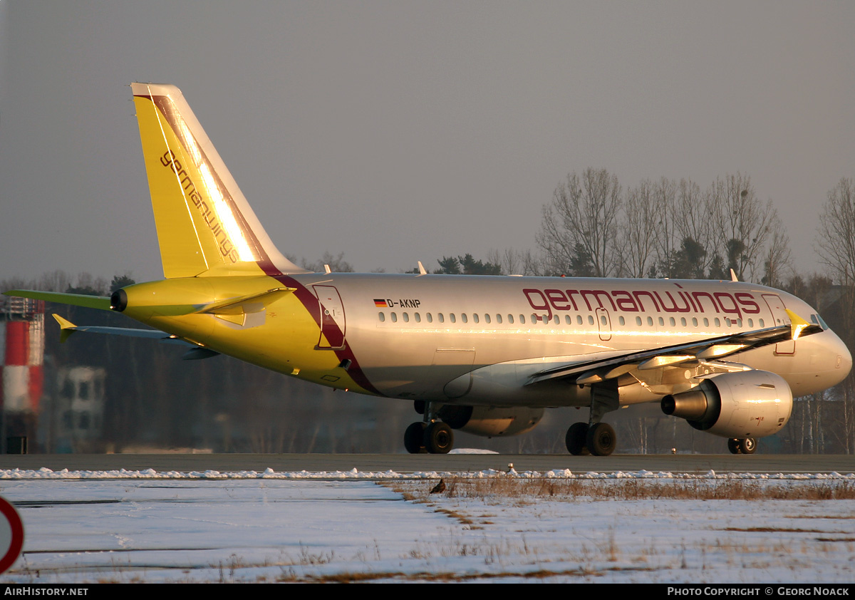 Aircraft Photo of D-AKNP | Airbus A319-112 | Germanwings | AirHistory.net #170797