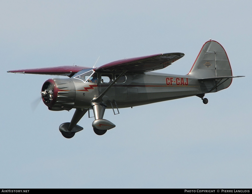 Aircraft Photo of CF-CAJ | Stinson V77 | AirHistory.net #170809