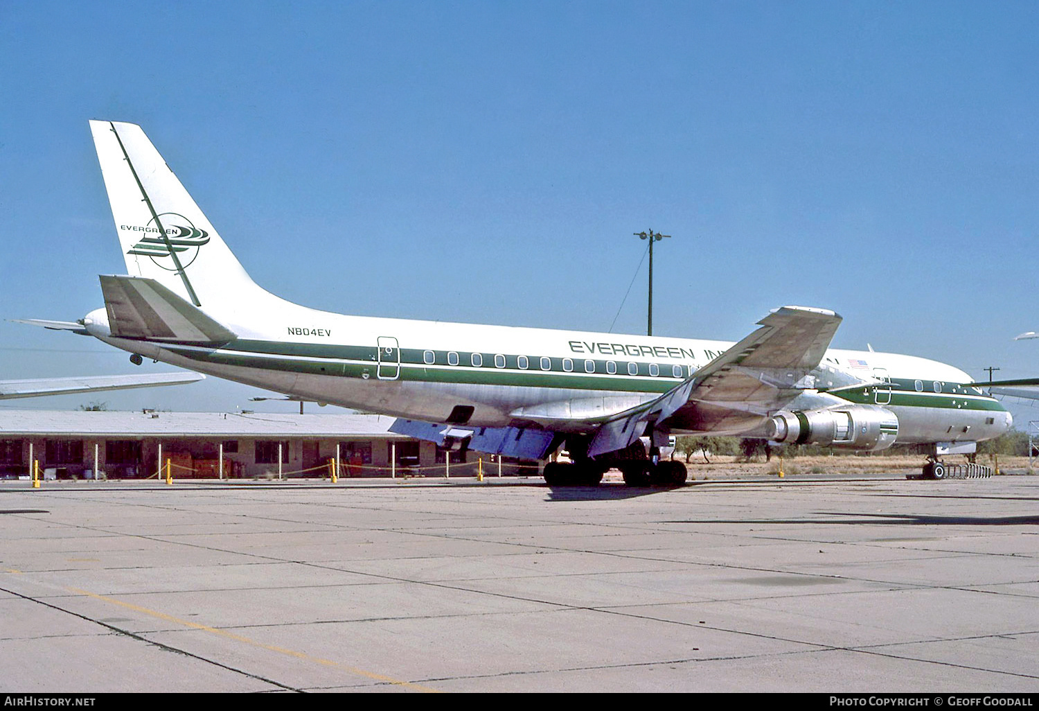 Aircraft Photo of N804EV | Douglas DC-8-52 | Evergreen International Airlines | AirHistory.net #170822