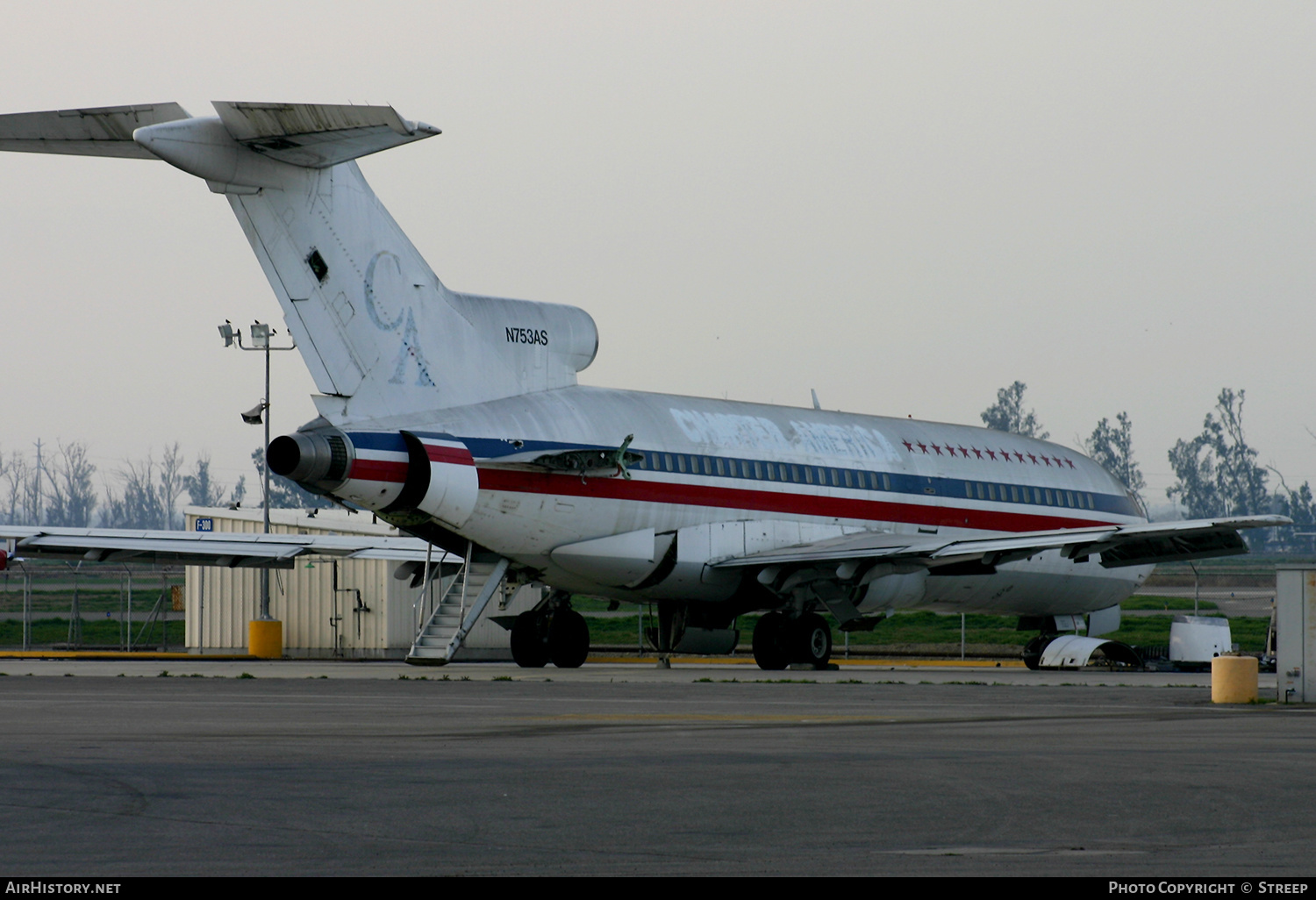 Aircraft Photo of N753AS | Boeing 727-22C | Charter America | AirHistory.net #170833