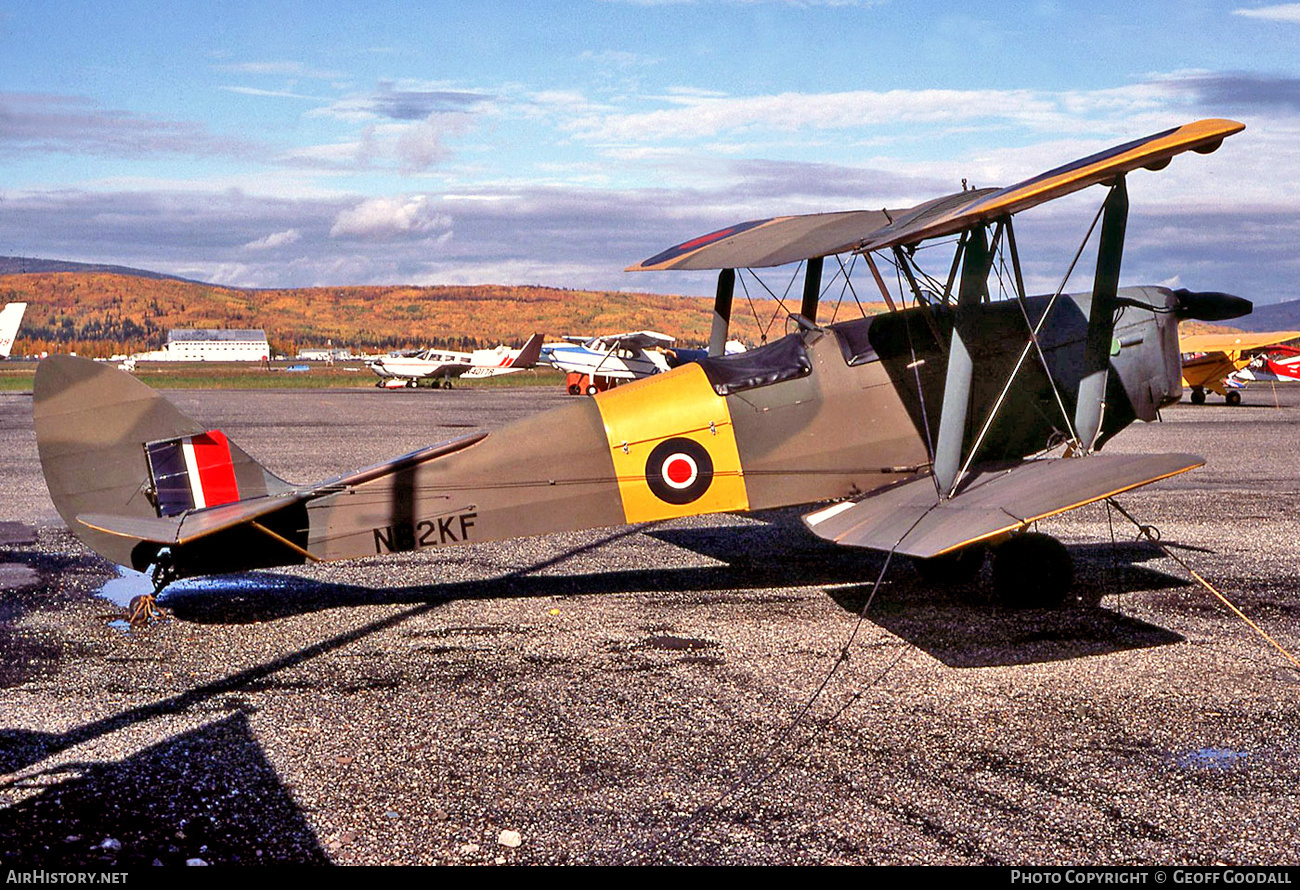 Aircraft Photo of N82KF | De Havilland D.H. 82A Tiger Moth II | UK - Air Force | AirHistory.net #170859