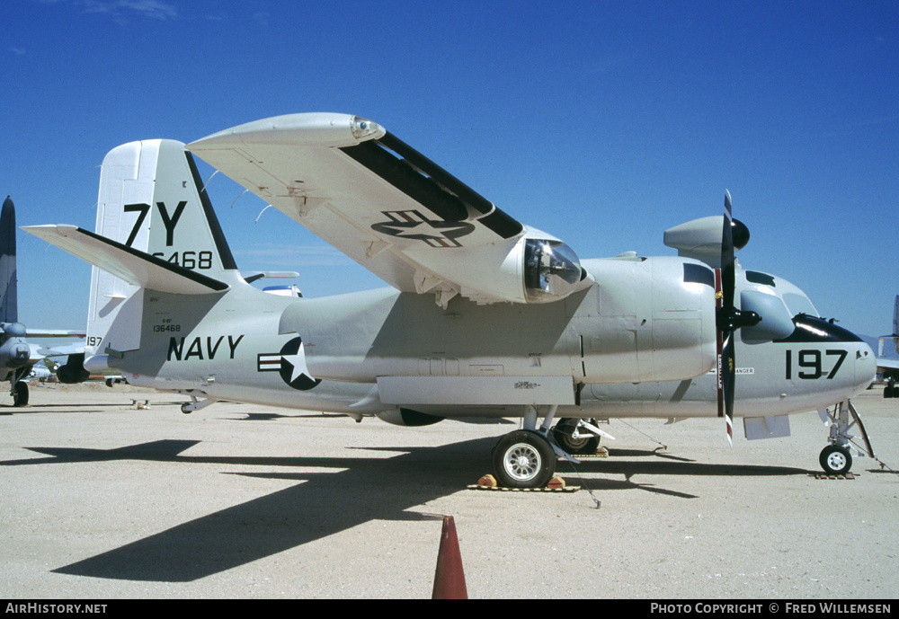 Aircraft Photo of 136468 / 6468 | Grumman S-2F Tracker | USA - Navy | AirHistory.net #170870