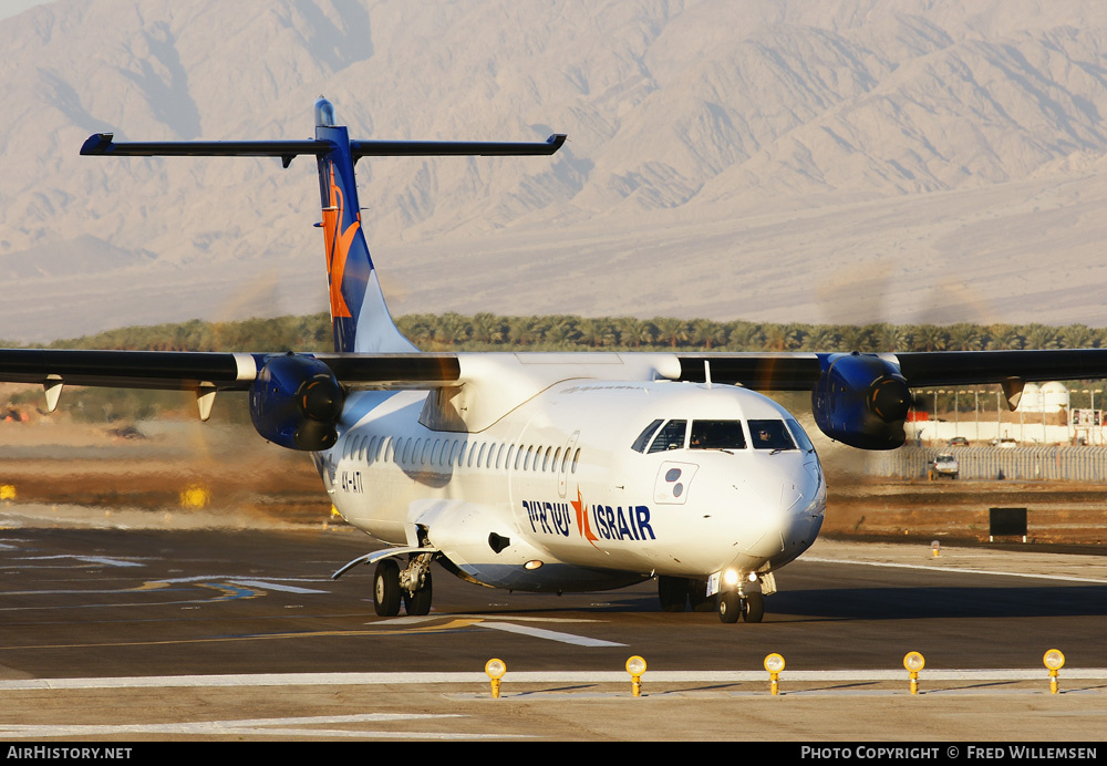 Aircraft Photo of 4X-ATI | ATR ATR-72-500 (ATR-72-212A) | Israir | AirHistory.net #170872