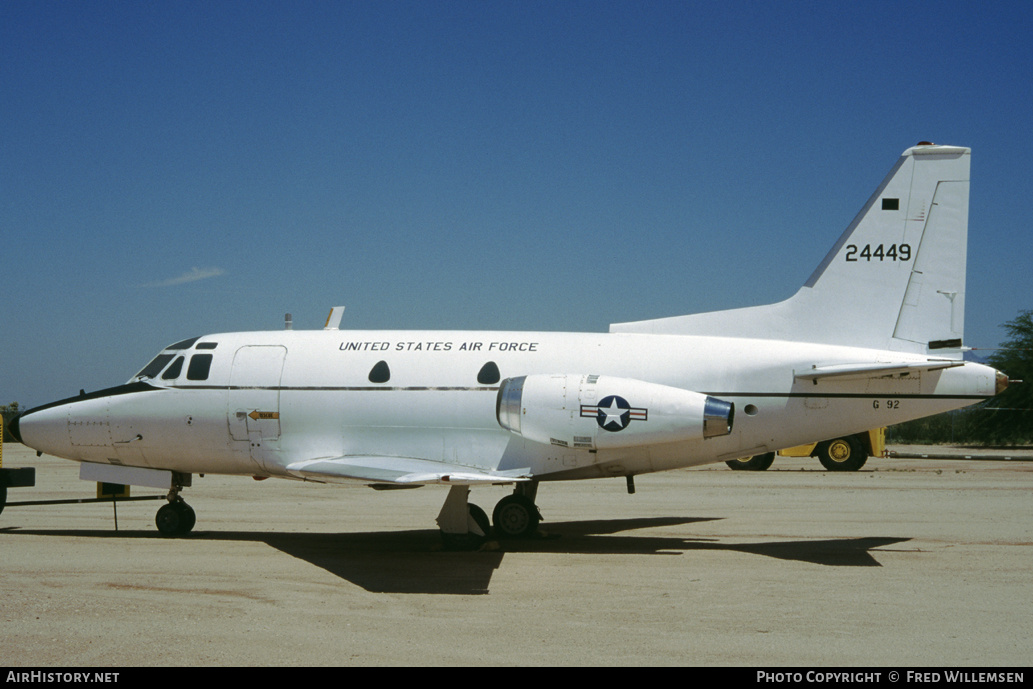 Aircraft Photo of 62-4449 / 24449 | North American CT-39A | USA - Air Force | AirHistory.net #170875