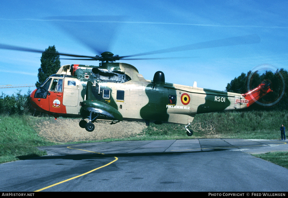 Aircraft Photo of RS01 | Westland WS-61 Sea King Mk48 | Belgium - Air Force | AirHistory.net #170876
