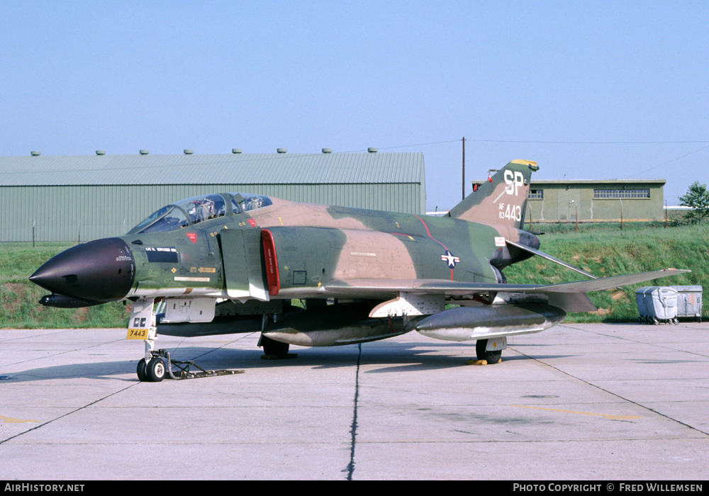 Aircraft Photo of 63-7443 / AF63-443 | McDonnell F-4C Phantom II | USA - Air Force | AirHistory.net #170881