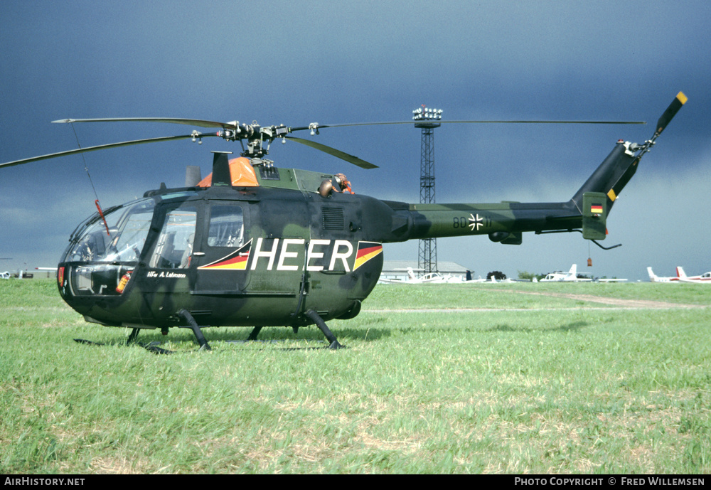 Aircraft Photo of 8011 | MBB BO-105M (VBH) | Germany - Army | AirHistory.net #170889