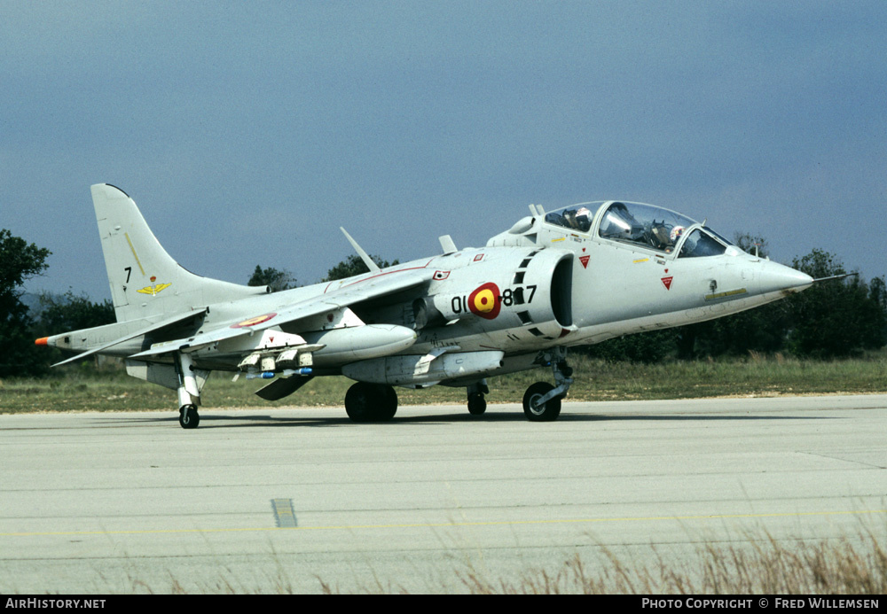Aircraft Photo of VAE1-6 | Hawker Siddeley TAV-8S Matador | Spain - Navy | AirHistory.net #170898