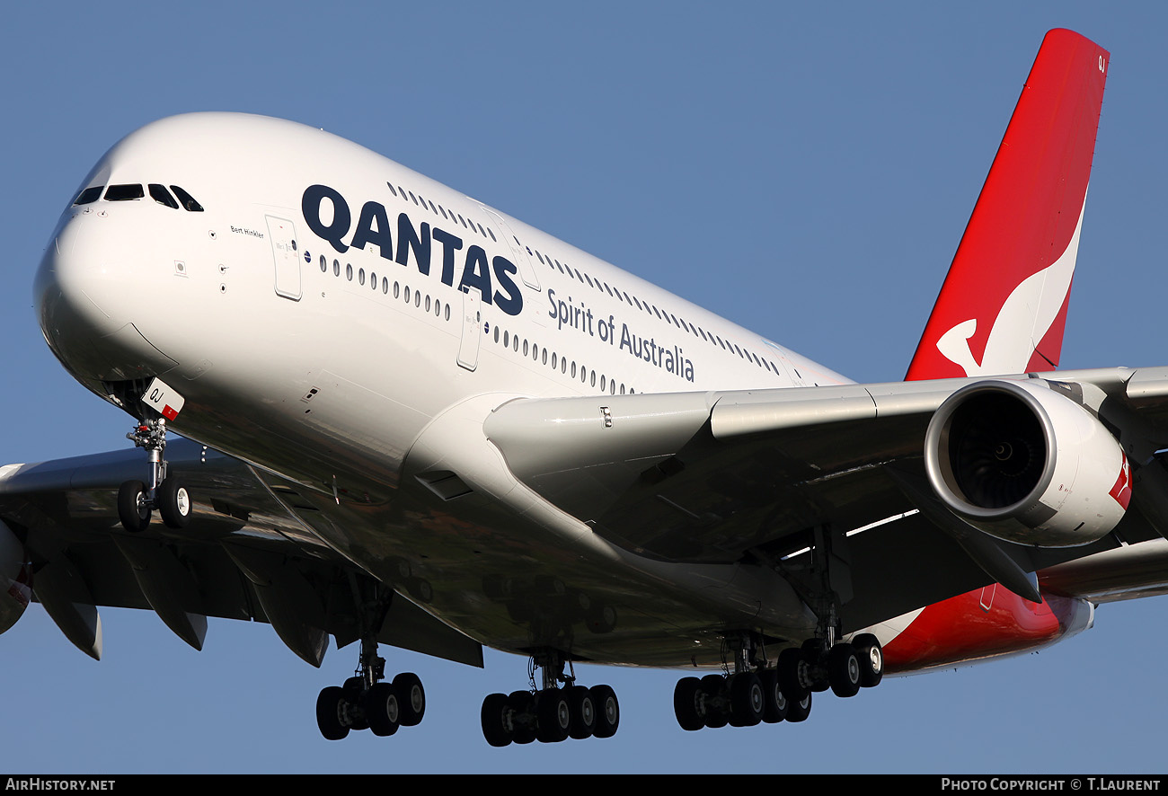 Aircraft Photo of F-WWAQ | Airbus A380-842 | Qantas | AirHistory.net #170902