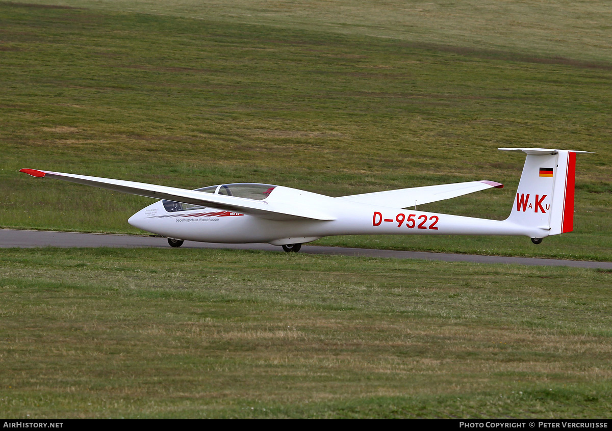 Aircraft Photo of D-9522 | Schleicher ASK-21 | Segelflugschule Wasserkuppe | AirHistory.net #170908