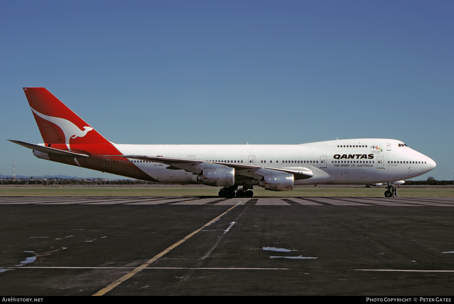 Aircraft Photo of VH-EBR | Boeing 747-238B | Qantas | AirHistory.net #170916