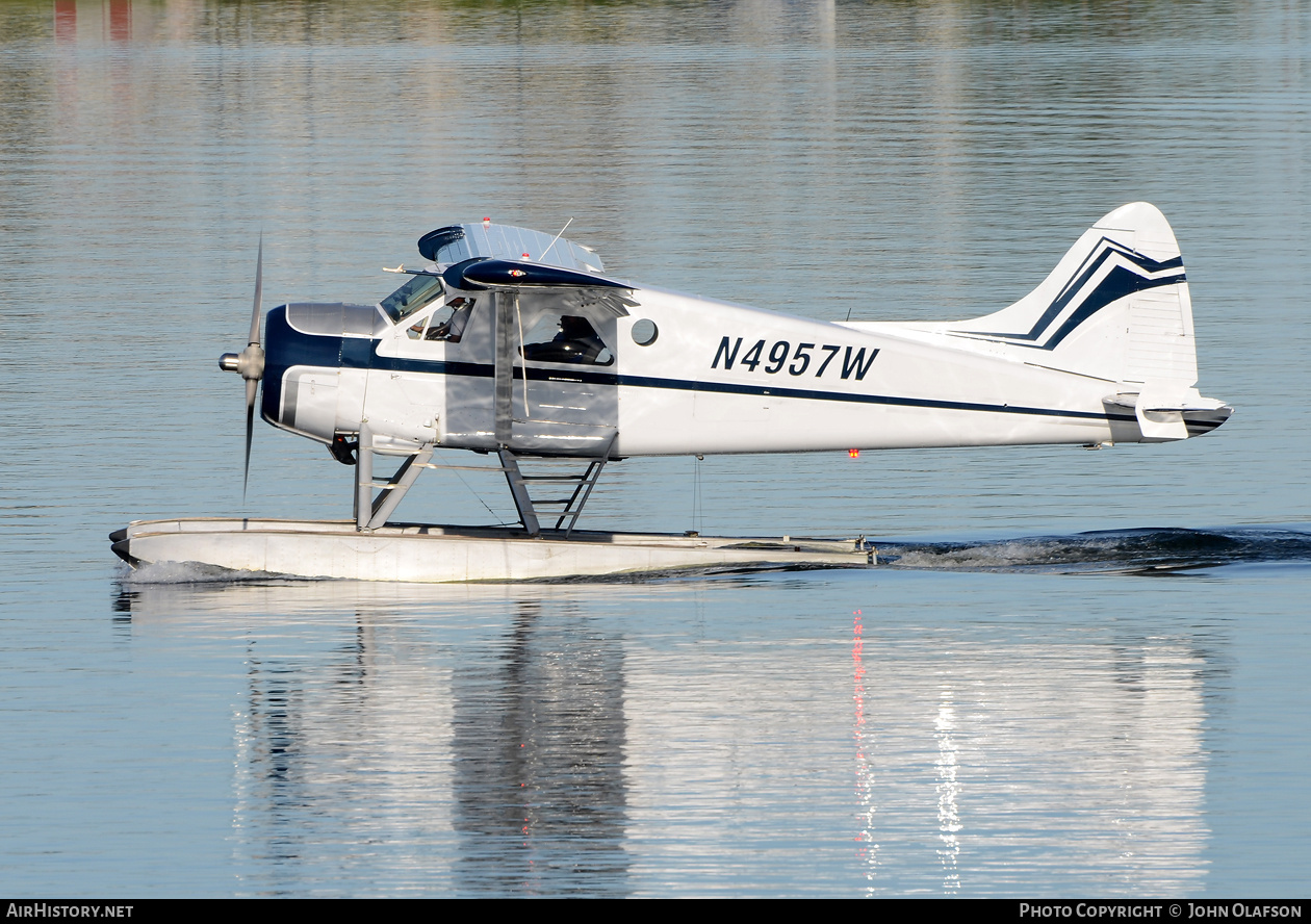 Aircraft Photo of N4957W | De Havilland Canada DHC-2 Beaver Mk1 | AirHistory.net #170939