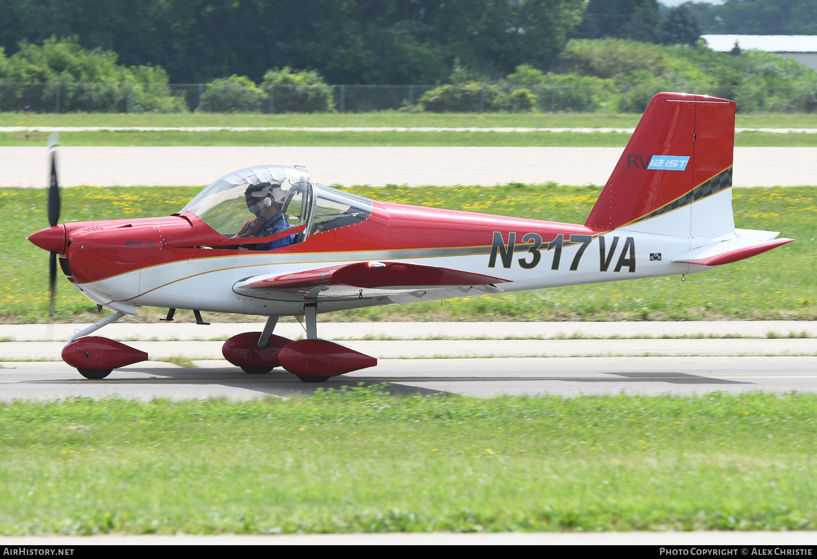 Aircraft Photo of N317VA | Van's RV-12 | AirHistory.net #170948