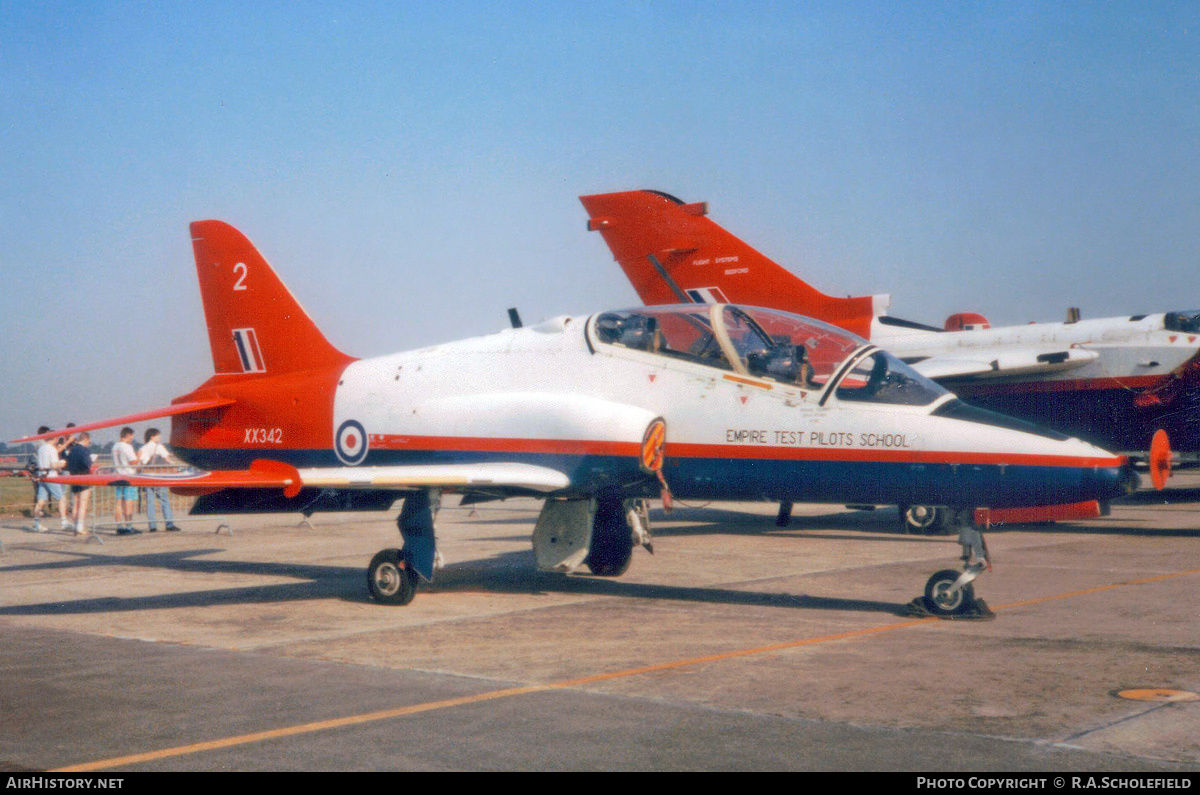 Aircraft Photo of XX342 | British Aerospace Hawk T.1 | UK - Air Force | AirHistory.net #170958