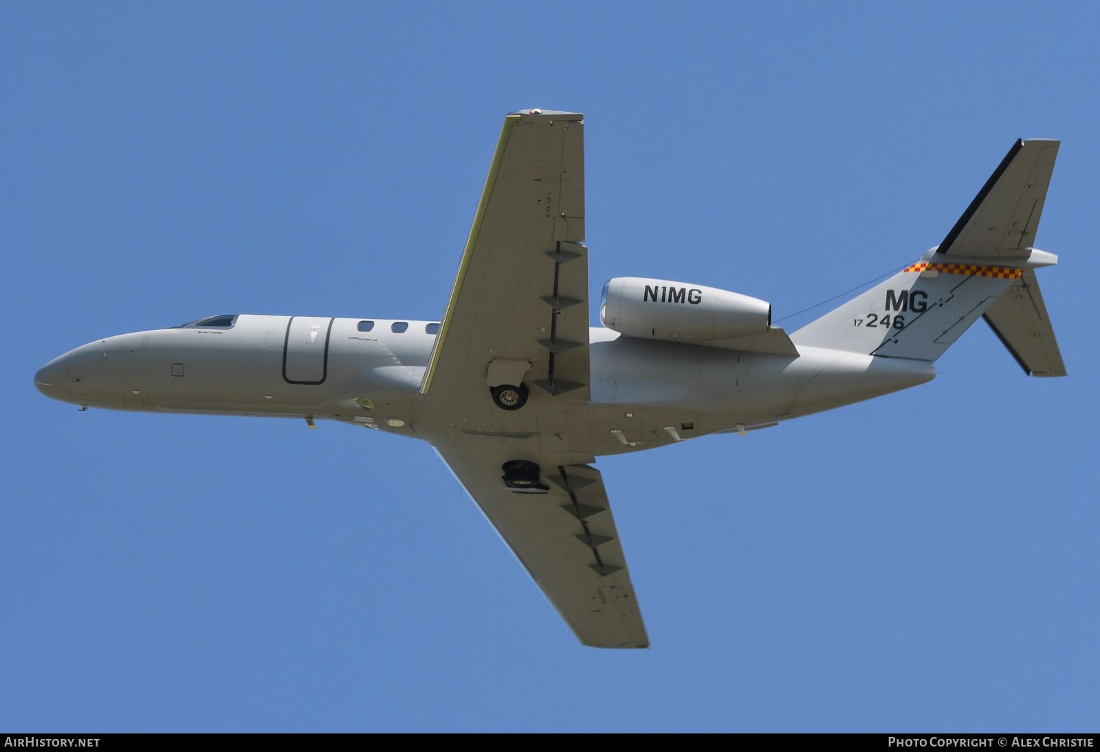 Aircraft Photo of N1MG / 17-246 | Cessna 525C CitationJet CJ4 | USA - Air Force | AirHistory.net #170975