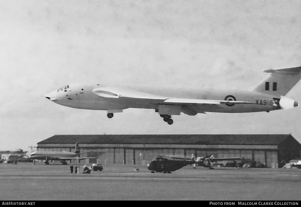 Aircraft Photo of XA918 | Handley Page HP-80 Victor B1 | UK - Air Force | AirHistory.net #170979