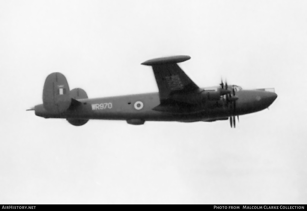 Aircraft Photo of WR970 | Avro 716 Shackleton MR3 | UK - Air Force | AirHistory.net #171001