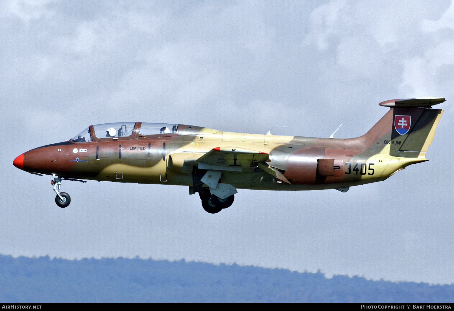 Aircraft Photo of OK-AJW / 3405 | Aero L-29 Delfin | Slovakia - Air Force | AirHistory.net #171005