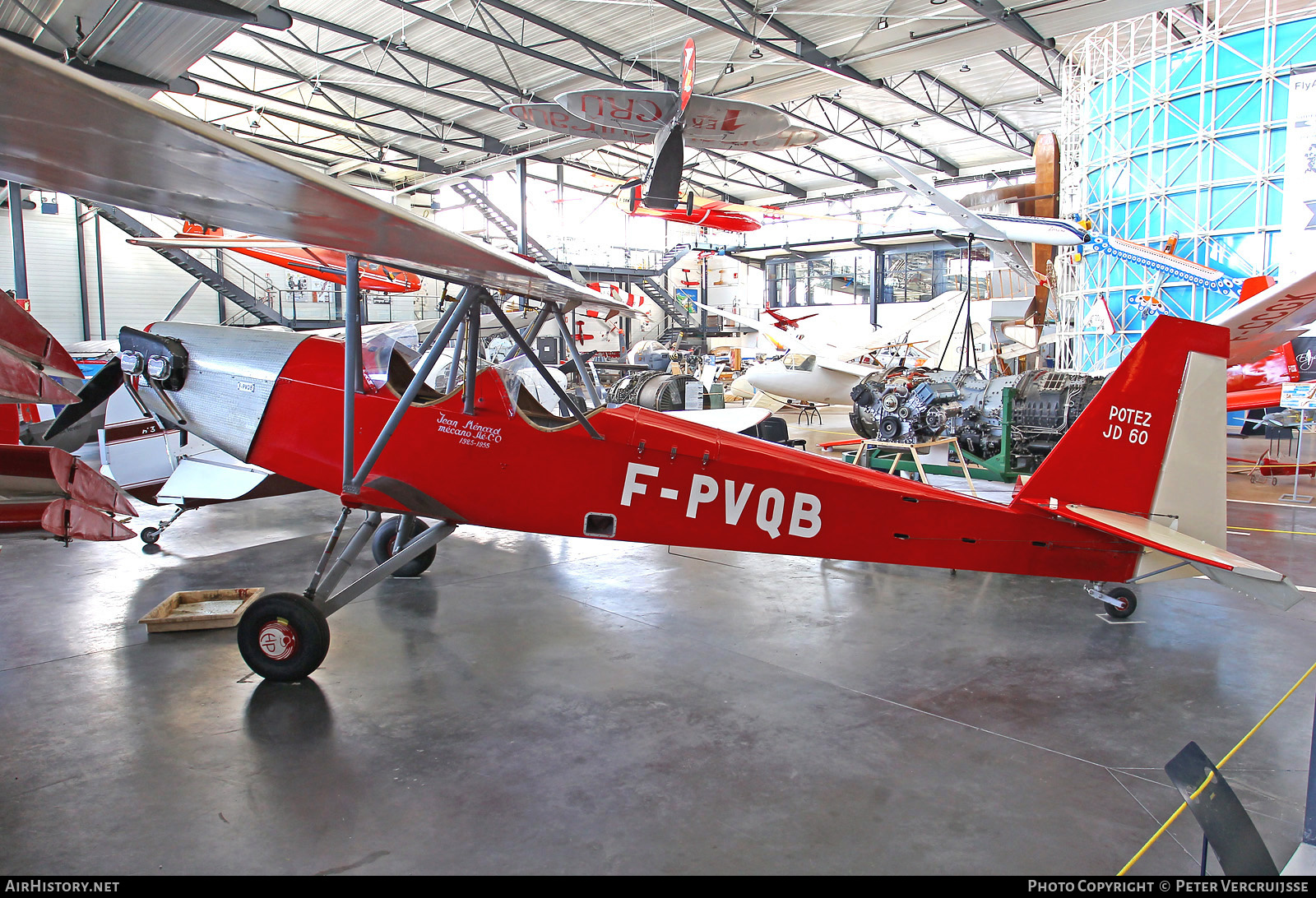 Aircraft Photo of F-PVQB | Potez JD-60 Sauterelle | AirHistory.net #171036