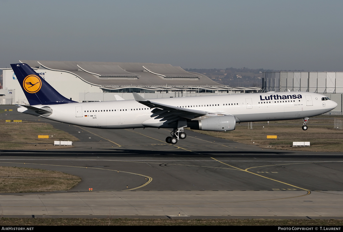 Aircraft Photo of F-WWYC | Airbus A330-343 | Lufthansa | AirHistory.net #171066