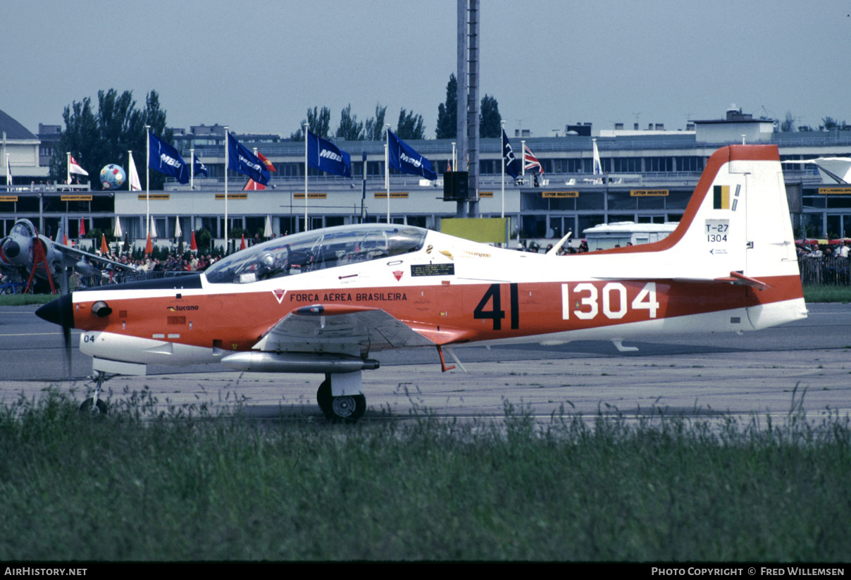 Aircraft Photo of 1304 | Embraer T-27 Tucano | Brazil - Air Force | AirHistory.net #171072