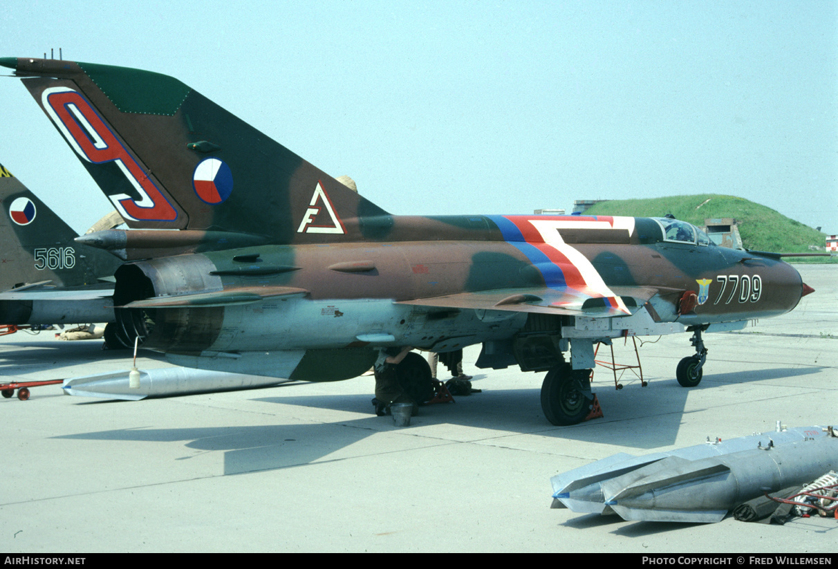 Aircraft Photo of 7709 | Mikoyan-Gurevich MiG-21MF | Czechia - Air Force | AirHistory.net #171086