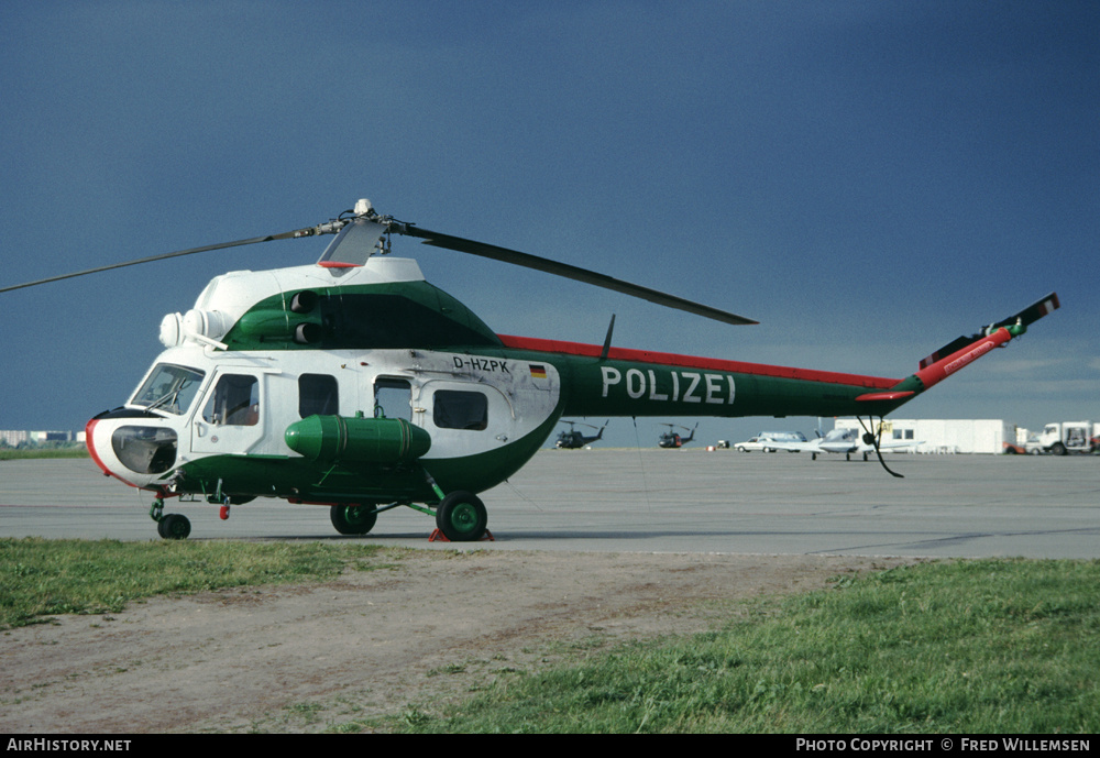 Aircraft Photo of D-HZPK | Mil Mi-2S | Polizei Brandenburg | AirHistory.net #171096