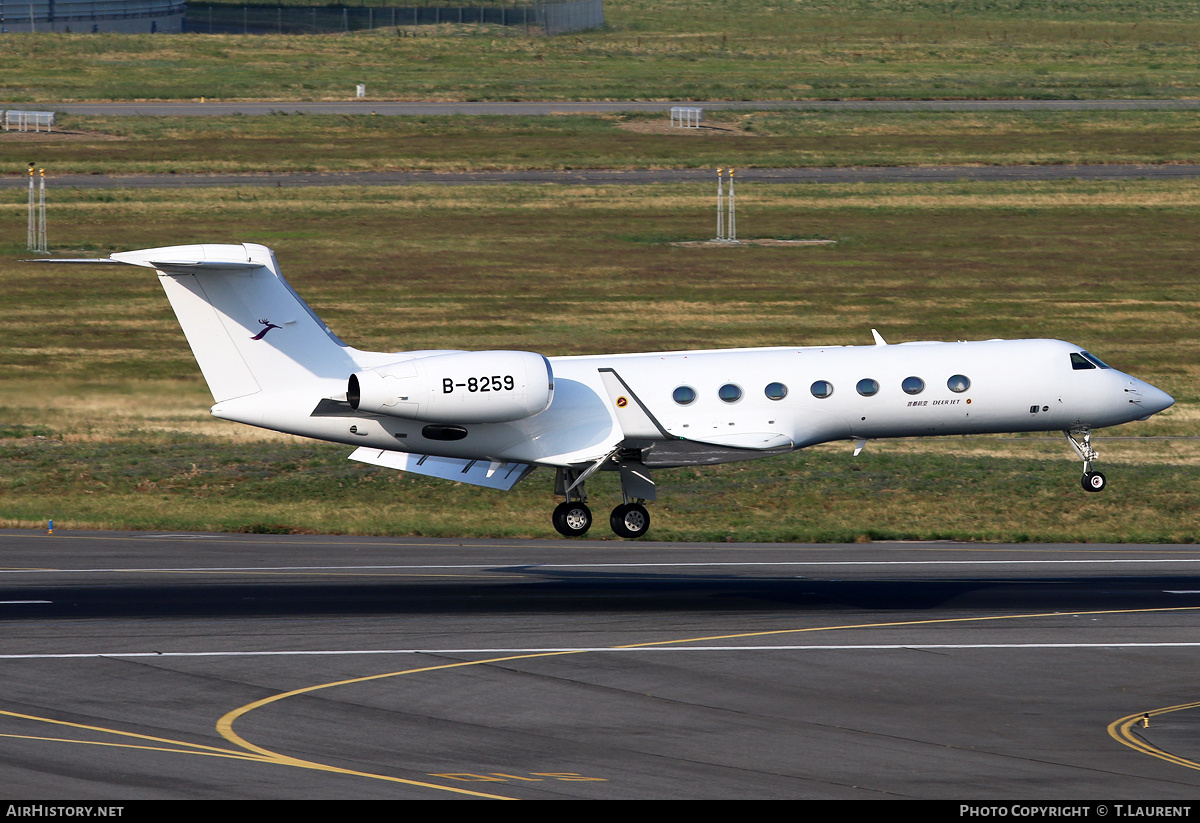 Aircraft Photo of B-8259 | Gulfstream Aerospace G-V-SP Gulfstream G550 | Deer Jet | AirHistory.net #171113