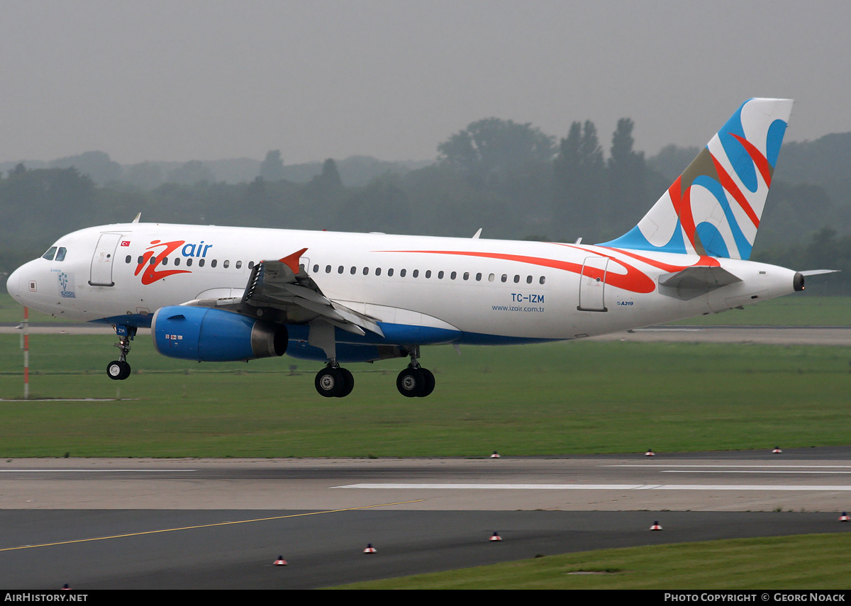 Aircraft Photo of TC-IZM | Airbus A319-132 | IZAir - Izmir Hava Yollari | AirHistory.net #171118