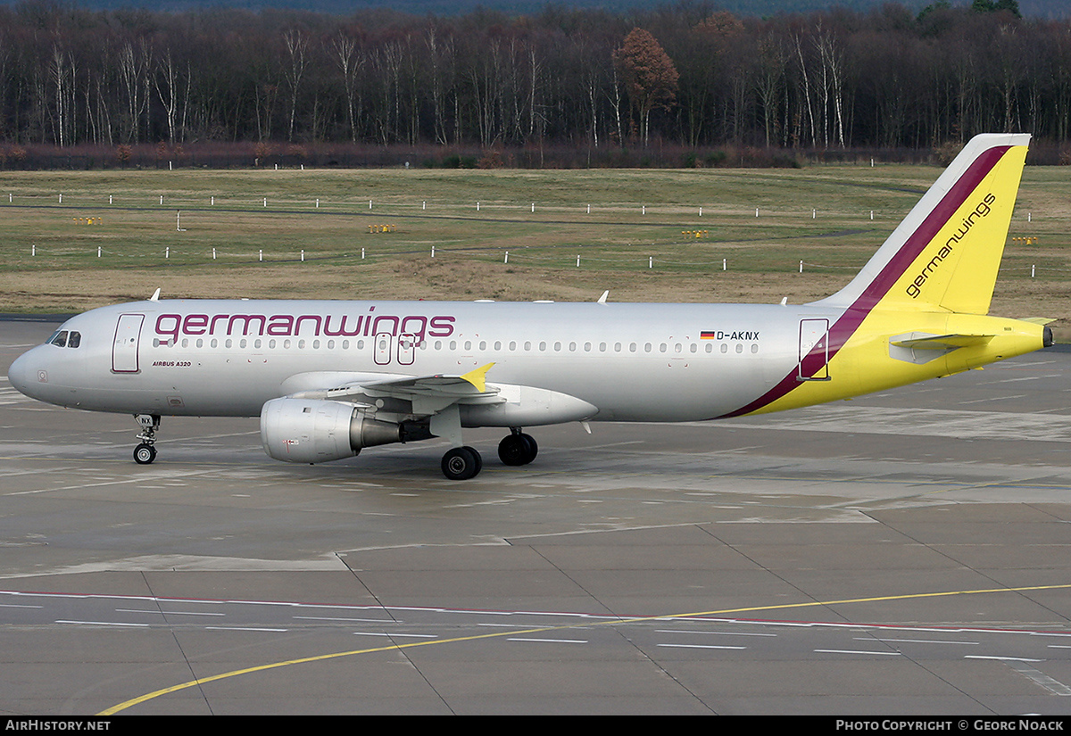 Aircraft Photo of D-AKNX | Airbus A320-212 | Germanwings | AirHistory.net #171124