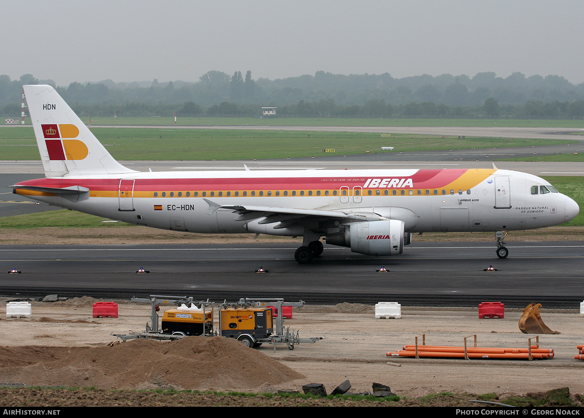 Aircraft Photo of EC-HDN | Airbus A320-214 | Iberia | AirHistory.net #171129