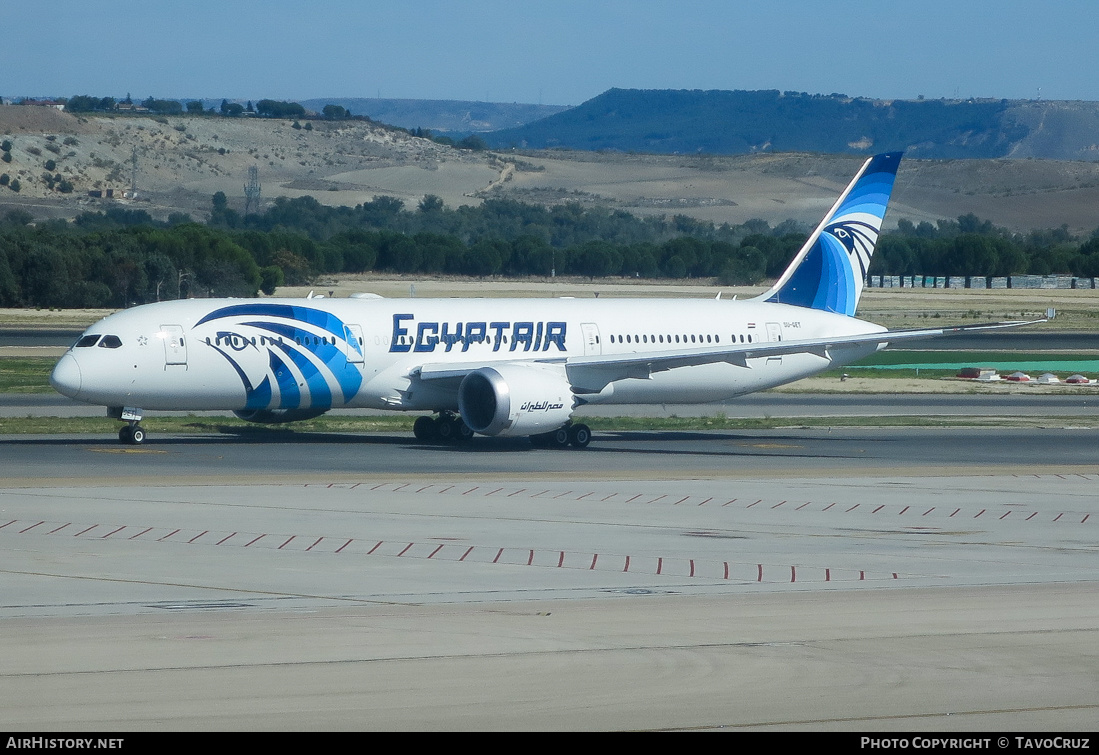 Aircraft Photo of SU-GET | Boeing 787-9 Dreamliner | EgyptAir | AirHistory.net #171130