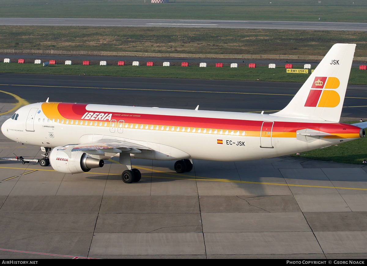 Aircraft Photo of EC-JSK | Airbus A320-214 | Iberia | AirHistory.net #171140