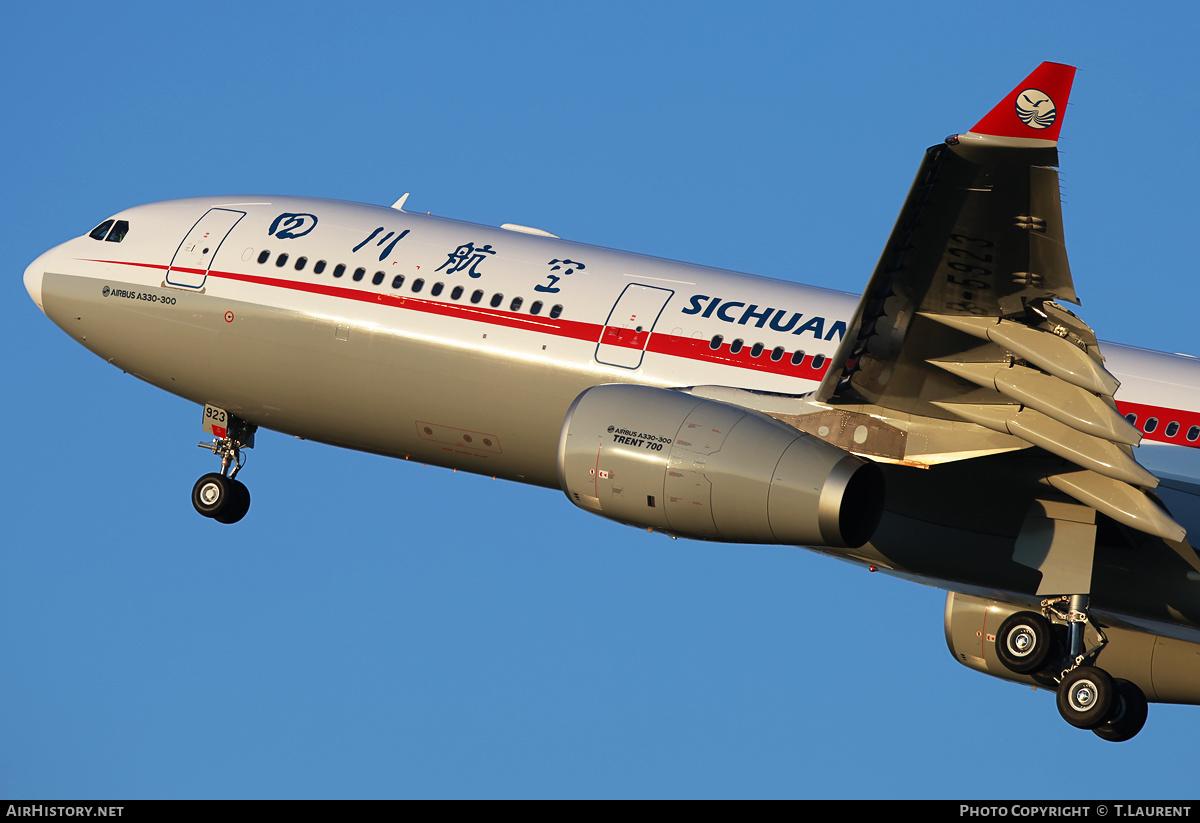 Aircraft Photo of F-WWKL | Airbus A330-343 | Sichuan Airlines | AirHistory.net #171161
