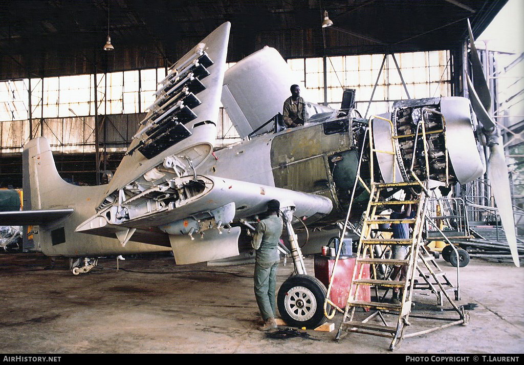 Aircraft Photo of 126998 | Douglas AD-4NA Skyraider | Chad - Air Force | AirHistory.net #171166