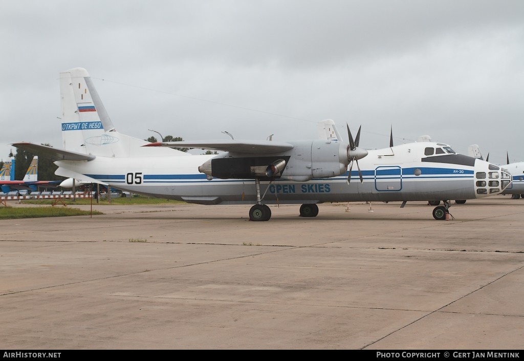 Aircraft Photo of 05 black | Antonov An-30 | Russia - Air Force | AirHistory.net #171168