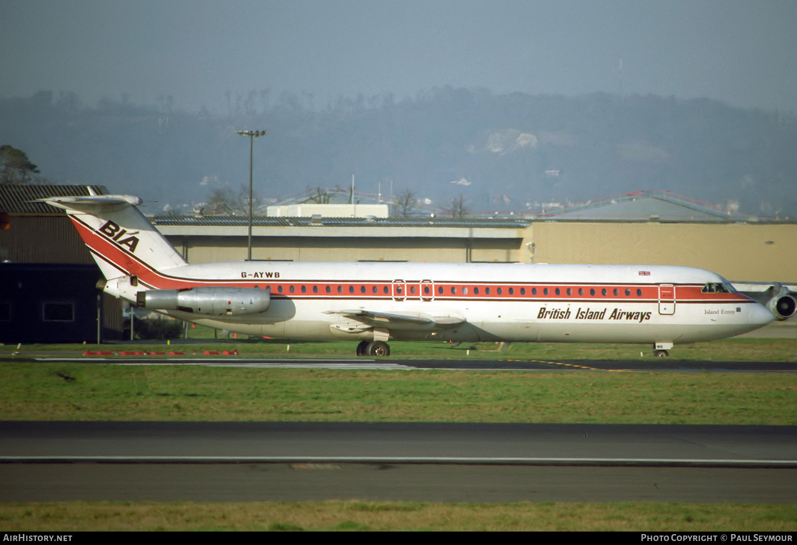 Aircraft Photo of G-AYWB | BAC 111-531FS One-Eleven | British Island Airways - BIA | AirHistory.net #171190