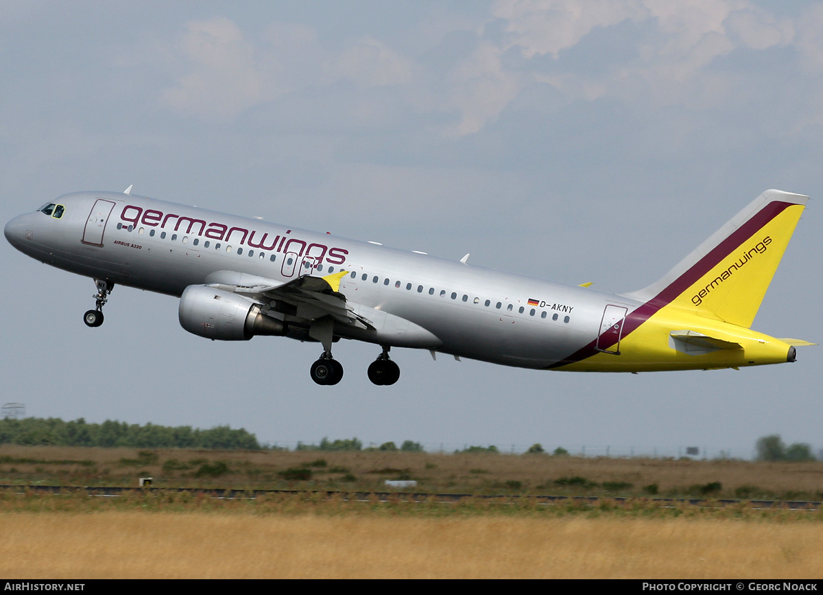 Aircraft Photo of D-AKNY | Airbus A320-212 | Germanwings | AirHistory.net #171200