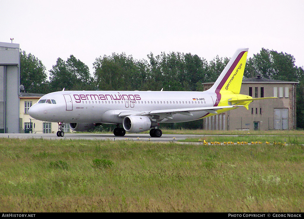 Aircraft Photo of D-AIPC | Airbus A320-211 | Germanwings | AirHistory.net #171203