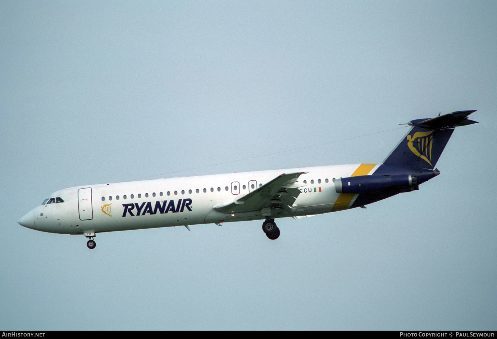 Aircraft Photo of EI-CCU | BAC 111-531FS One-Eleven | Ryanair | AirHistory.net #171206