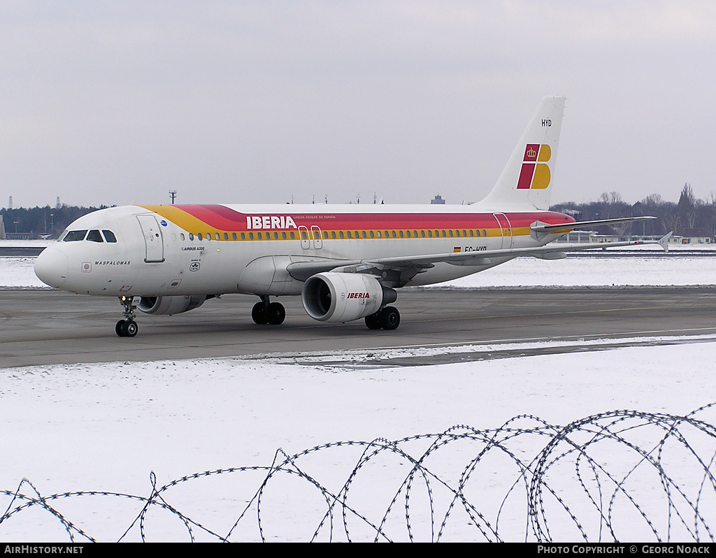 Aircraft Photo of EC-HYD | Airbus A320-214 | Iberia | AirHistory.net #171207