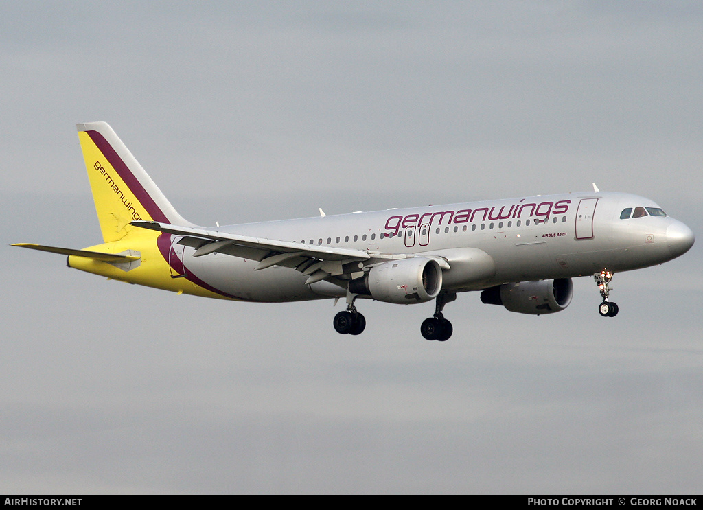 Aircraft Photo of D-AKNX | Airbus A320-212 | Germanwings | AirHistory.net #171211