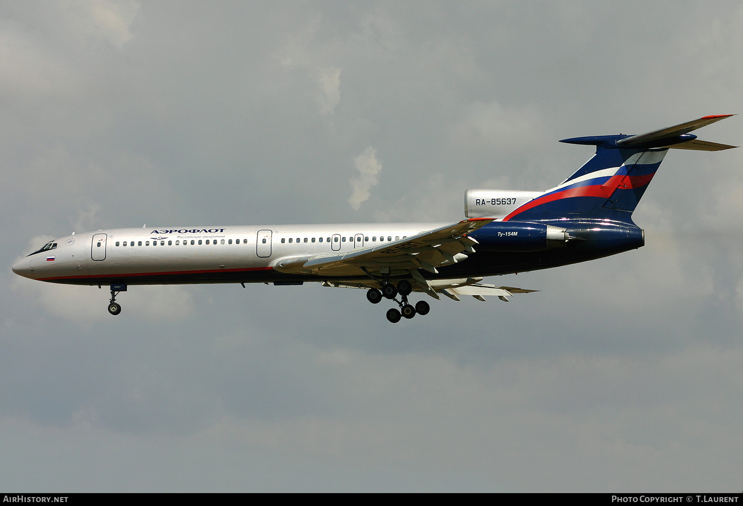 Aircraft Photo of RA-85637 | Tupolev Tu-154M | Aeroflot - Russian Airlines | AirHistory.net #171223