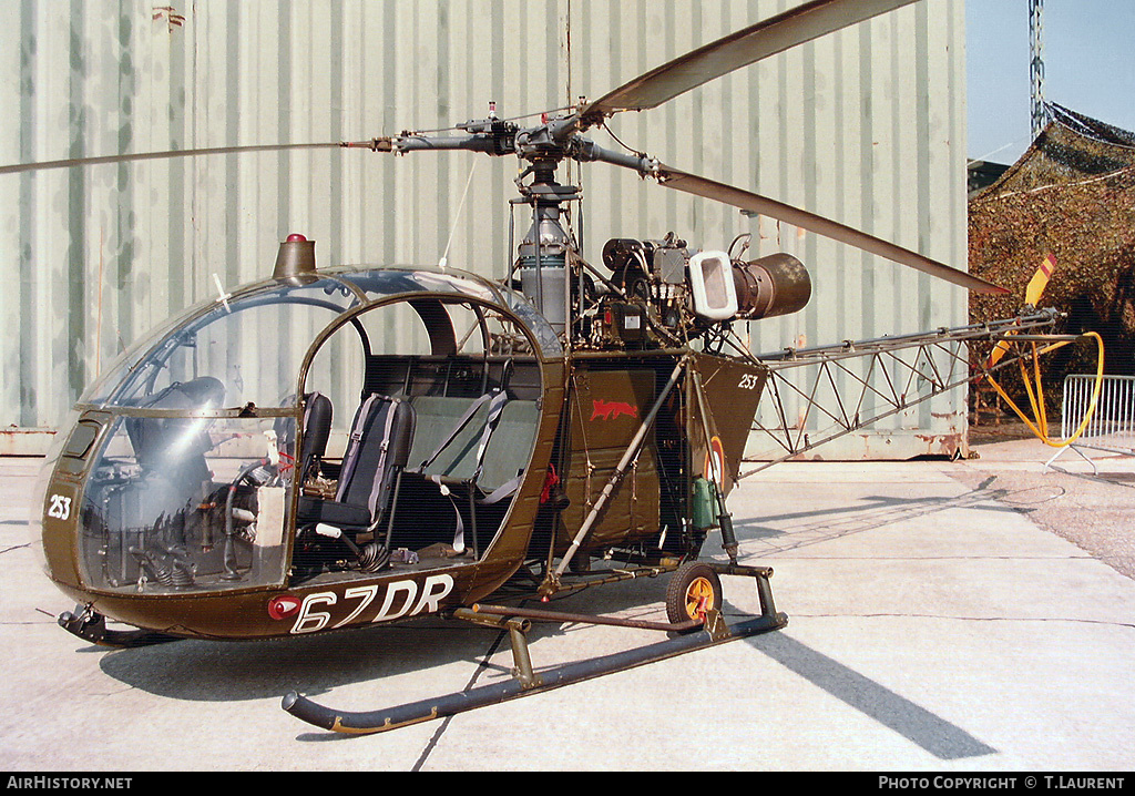 Aircraft Photo of 253 | Sud SE-3130 Alouette II | France - Air Force | AirHistory.net #171224