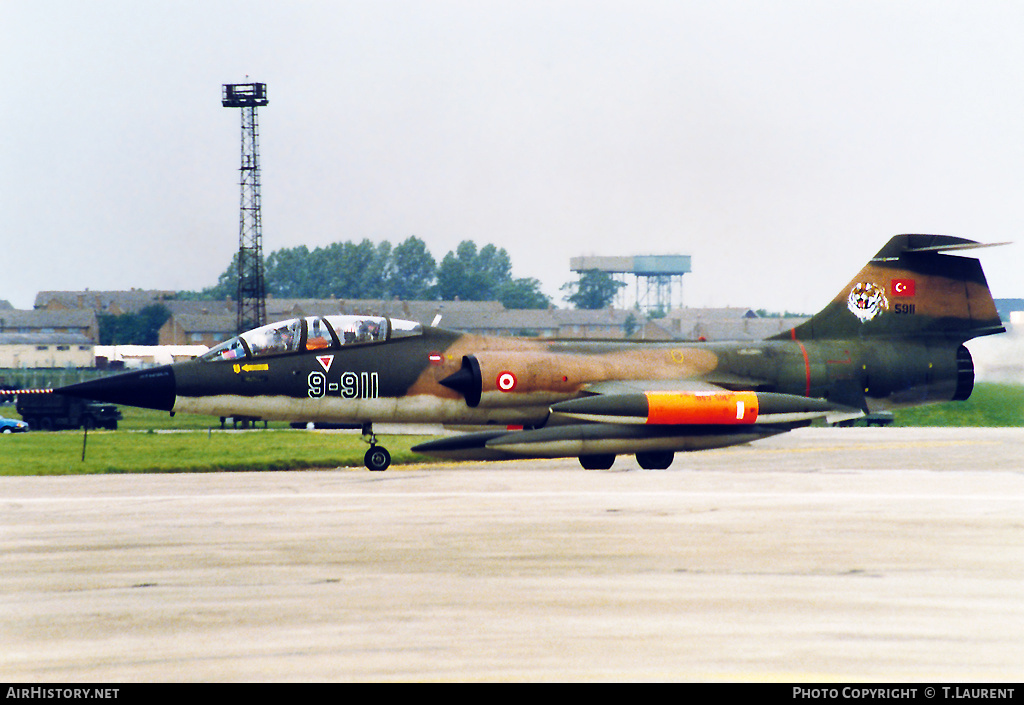 Aircraft Photo of 65-5911 | Lockheed TF-104G Starfighter | Turkey - Air Force | AirHistory.net #171225