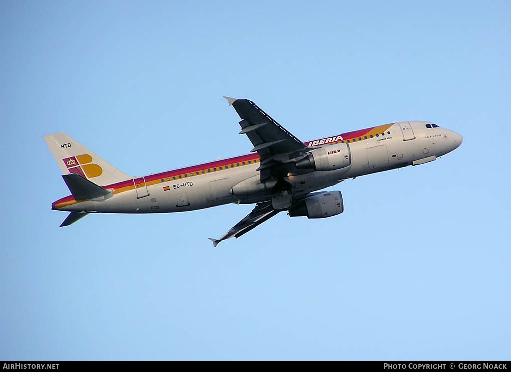 Aircraft Photo of EC-HTD | Airbus A320-214 | Iberia | AirHistory.net #171237