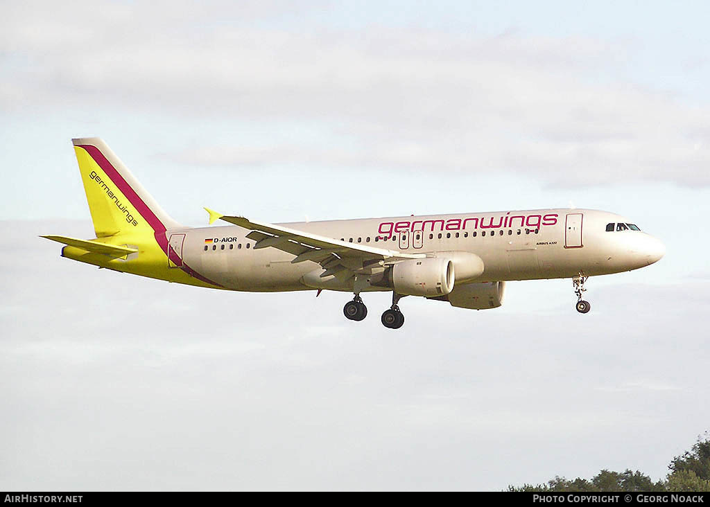 Aircraft Photo of D-AIQR | Airbus A320-211 | Germanwings | AirHistory.net #171239